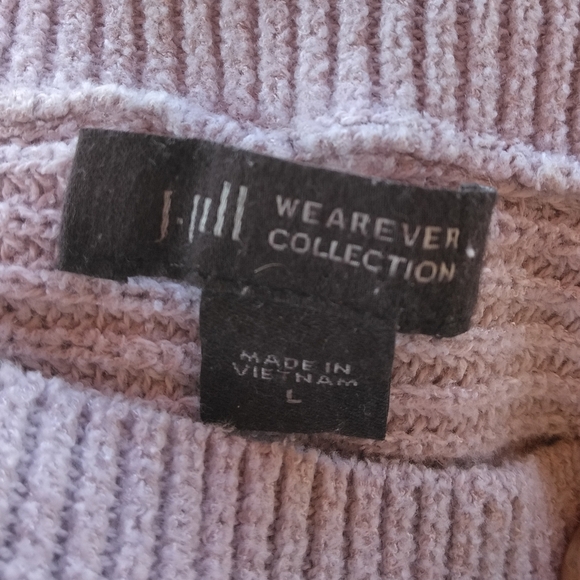 J. Jill Wearever Collection Light Oatmeal Cotton Cozy Knit Sweater‎ Size Large - Picture 7 of 8